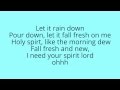 Rain- Tamela Mann Lyrics