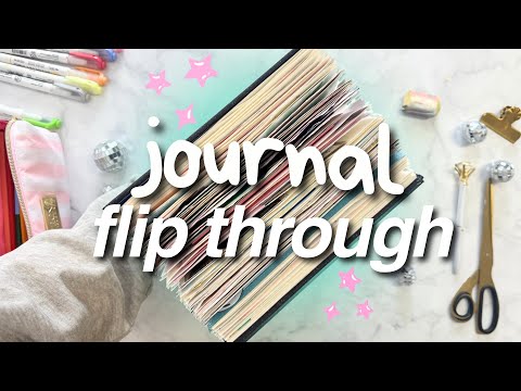 BULLET JOURNAL FLIP THROUGH✨ my complete journal!