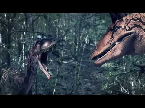 Dinosaur Revolution - Cryolophosaurus ellioti screentime
