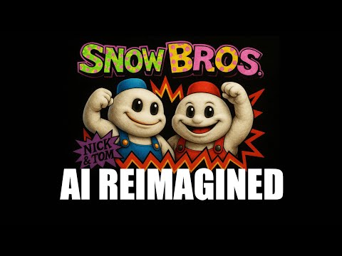 Snow Bros AI Reimagined #snowbros #arcade