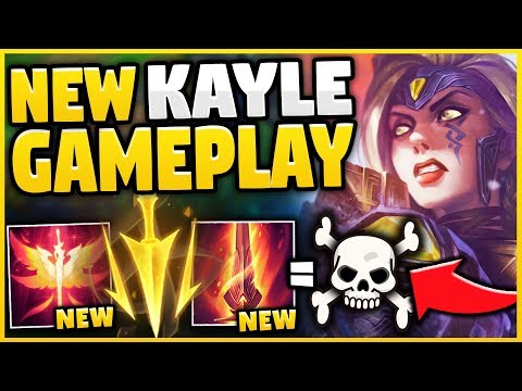 WTF?! YOU WON'T BELIEVE HOW BROKEN *NEW KAYLE* IS! (WIN GAME AT LEVEL 12) - League of Legends