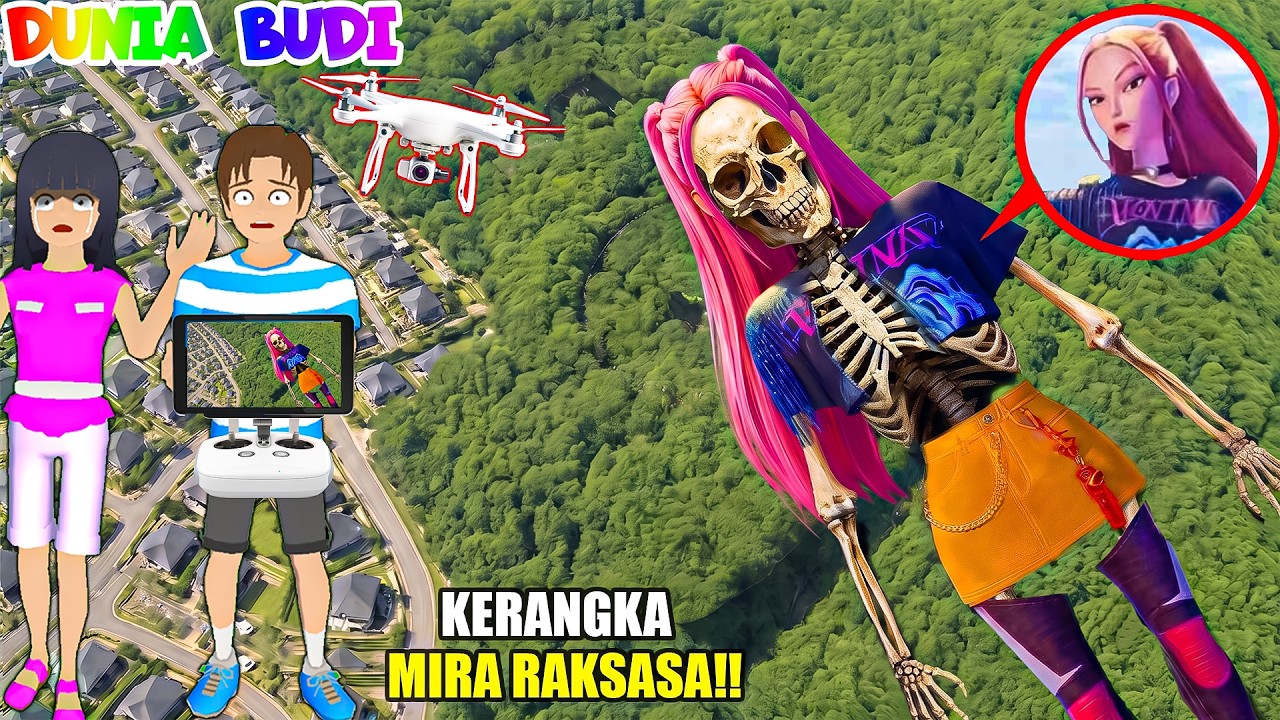 Yuta Mio Panik Drone Menangkap Kerangka MIRA RAKSASA Mengerikan Di Hutan Dekat Rumah😱