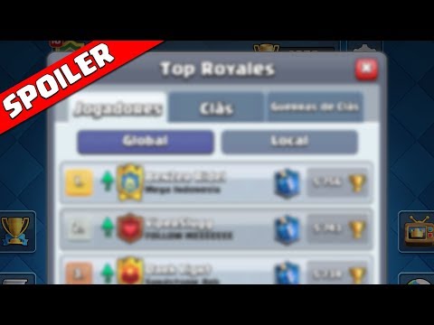 PRIMEIRO SPOILER DA PROÌXIMA NOVA ATUALIZACÌ§AÌƒO DO CLASH ROYALE