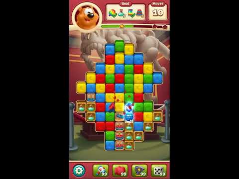 Toon Blast Level 7021 - NO BOOSTERS 🐻🐺🐱 | SKILLGAMING ✔️