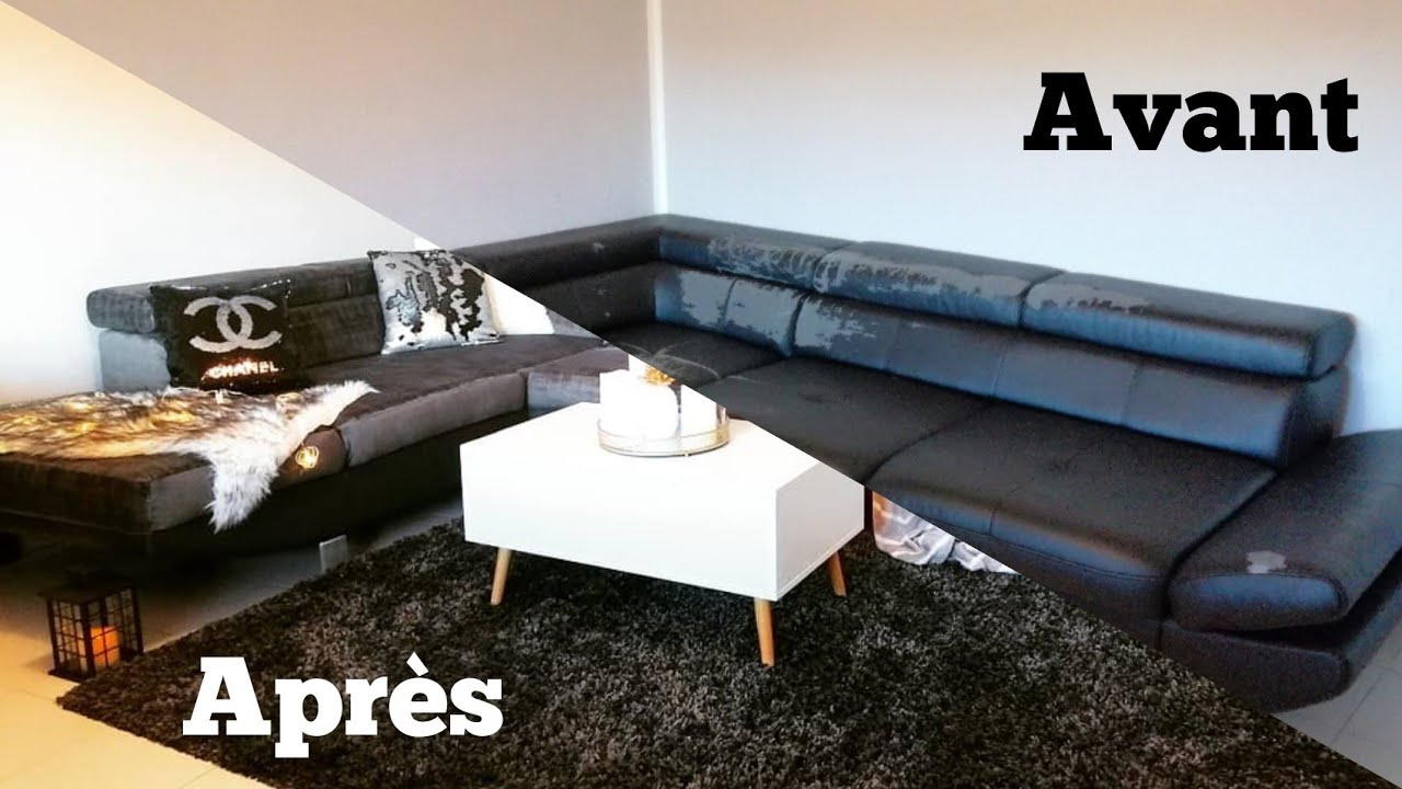 Rénovation de canapé طريقة تغليف كانابي فيديو كامل