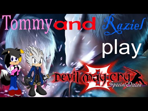 tommy and raziel play devil may cry 3 trying to get raziel's memories back