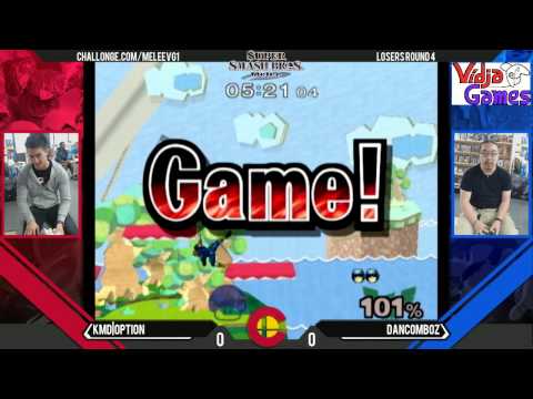 VG1 - KMD.Option (Princess Peach) Vs. DanComboZ (Captain Falcon) LR4 - Melee