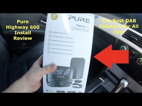 Pure Highway 600 DAB Review Best Bluetooth Adapter For All Cars ???? Cheap At £65
