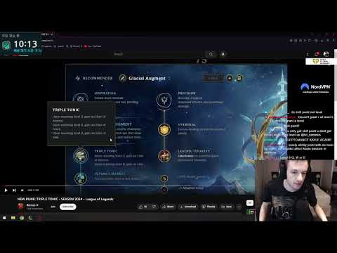 Nemesis on new triple tonic rune for 2024