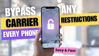 Carrier lock Bypass tool: Unlocks any Phone efficiently