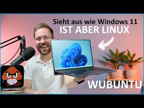 Sieht aus Windows 11 ist aber Linux? - Wubuntu Review /Moschuss.de