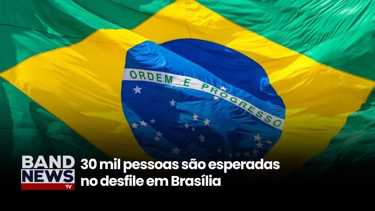 AGORA: acompanhe ao vivo o desfile de 7 de setembro em Brasília