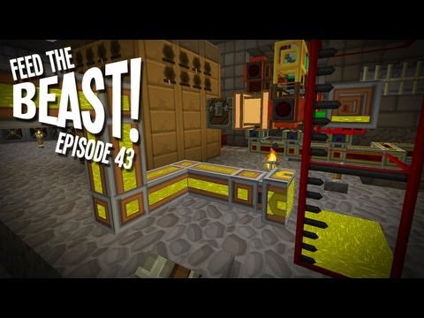 Feed The B-Team! Ep43 - "Black Gold...Texas BEES!" Feed The Beast Modpack
