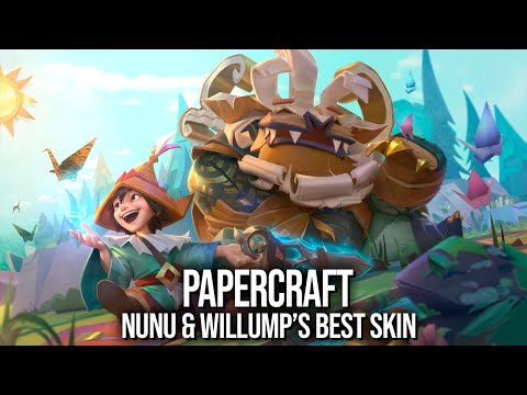 I just love Papercraft Nunu and Willump so much || Best & Worst Skins
