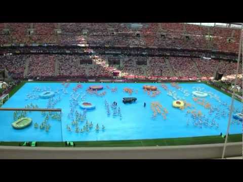 Euro 2012:  The Opening Ceremony in Warsaw / Ceremonia Otwarcia w Warszawie