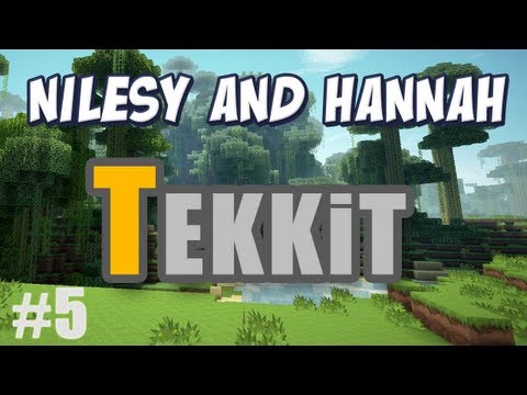 Lomadiah - Minecraft: Tekkit with Nilesy & Hannah! #5 - Ghosts!