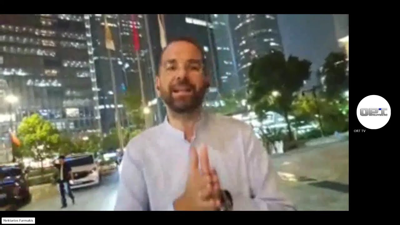ΝΕΚΤΑΡΙΟΣ ΦΑΡΜΑΚΗΣ Ι ΣΤΟ ΟΡΤ TV ΜΕ ΑΦΟΡΜΗ ΤΗΝ ΣΥΜΜΕΤΟΧΗ ΤΗΣ ΠΔΕ ΣΤΗΝ HANGZHOU ΩΣ ΤΙΜΩΜΕΝΗ ΠΕΡΙΦΕΡΕΙΑ