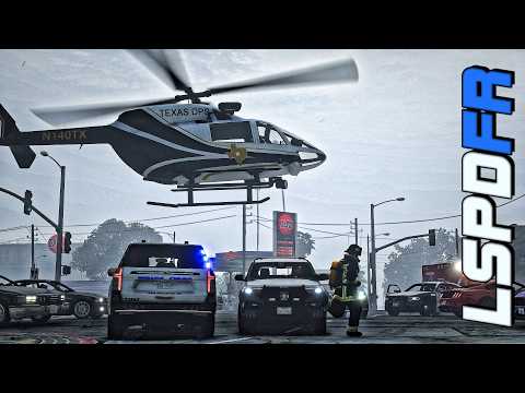 GTA 5 LSPDFR | Dallas Police Tahoe Patrol | Daytime City Duty