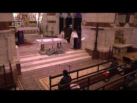 Laudes et Messe du 1er décembre 2021 à Notre-Dame de la Garde