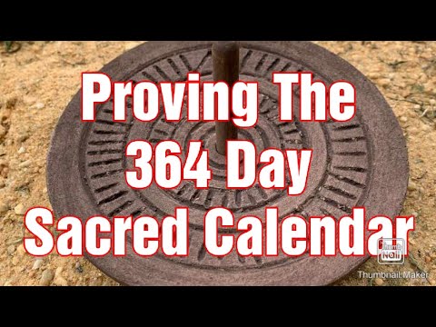 Proving The 364 Day Enoch Calendar With A Simple Clock 100% Proof Of How Genesis 1:14 Calendar Works