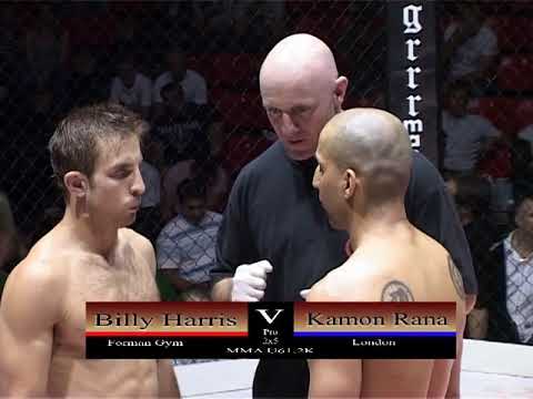 Kamon Rana (UK) V's Phil Harris (UK) - FX3 Fight Night 3