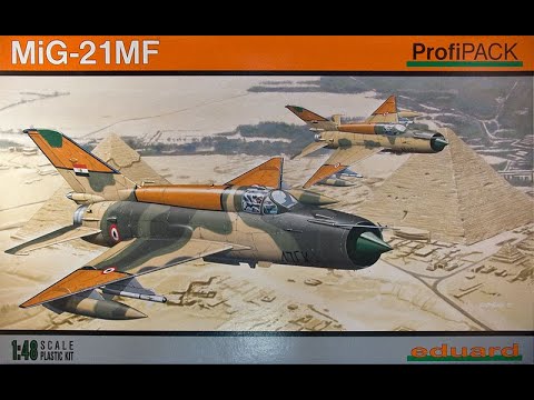 MiG-21MF Eduard Profipack 1:48 scale QUICK REVIEW and UNBOXING