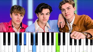 New Hope Club - Water (Piano Tutorial)