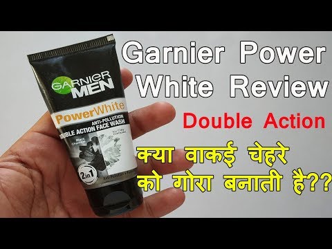 Garnier Power White Double Action Face Wash Review How To Use