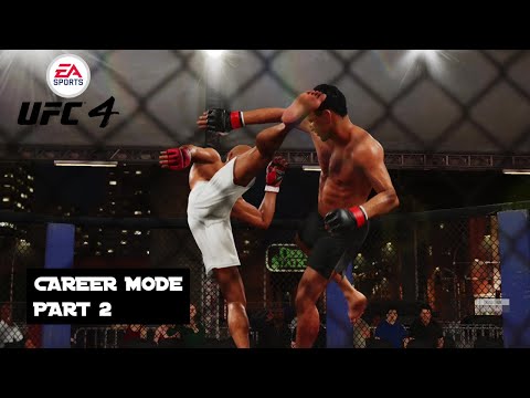 UFC 4. CAREER MODE PART 2. KICKBOXING, WRESTLING & UNCLE DANA