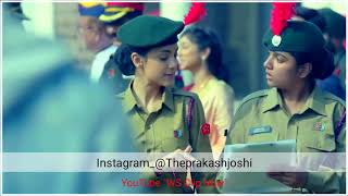 Indian army girls attitude whatsapp status army fa