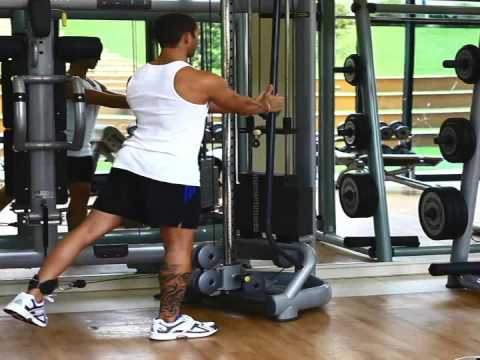 Rear cable glutes