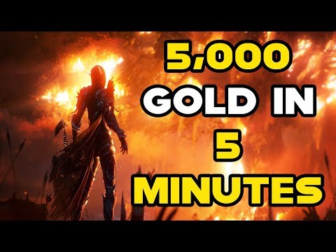 World Of Warcraft Gold Farm 5,000 Gold In 5 Minutes