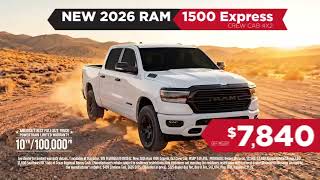 🔥 Save Up to $8,000 on a New RAM at Lithia Chrysler Jeep Dodge RAM of Corpus Christi!