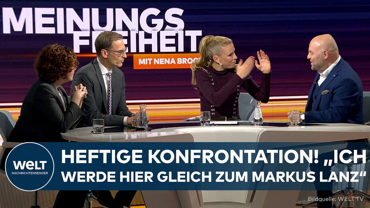 DEUTSCHLAND: Harte Konfrontation! "Ich werde gleich zu Markus Lanz" | MEINUNGSFREIHEIT ganze Sendung