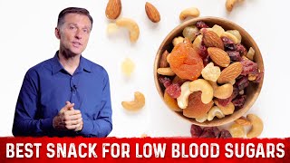 The Best Snack for Low Blood Sugars is....