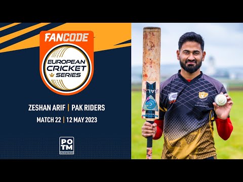 POTM: Z.Arif - ADD vs PKR | Highlights | FanCode ECS Austria | 12 May 2023 | ECS23.318
