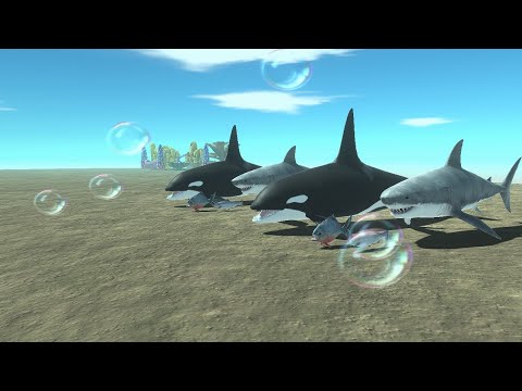 🐟🐟 AQUATICS (X2) VS BOSS EACH FACTIONS (Similiar Price) - Animal Revolt Battle Simulator