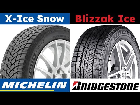 Michelin X Ice Snow vs Bridgestone Blizzak Ice