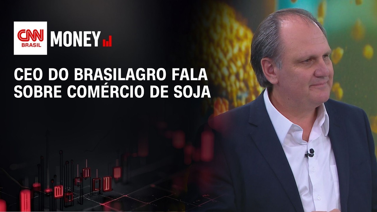 CEO do BrasilAgro fala sobre comércio de soja | CNN AGRO NEWS