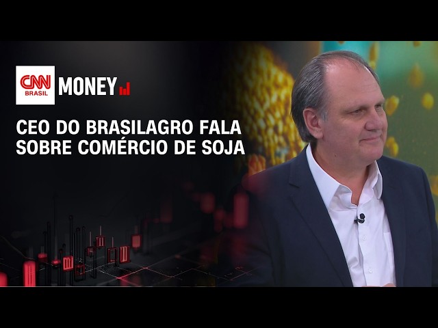 CEO do BrasilAgro fala sobre comércio de soja | CNN AGRO NEWS