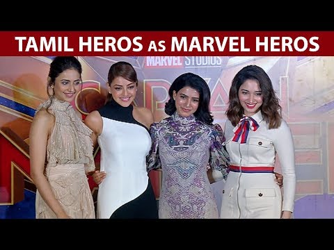 நடிகைகளின் சங்கமம் - Most Gorgeous Pressmeet | Kajal |Tamannaah | Samantha | Rakul
