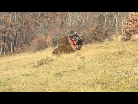 ★HIT★ Prevrtanje traktora i rasturaca