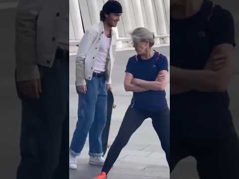 Karen Tries To Stop Skateboarders