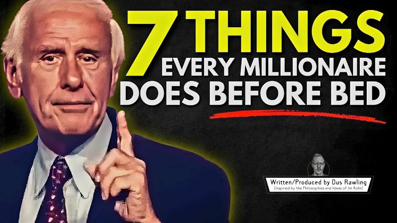 Realistic Nighttime Routines That Successful People Follow | Jim Rohn Motivation