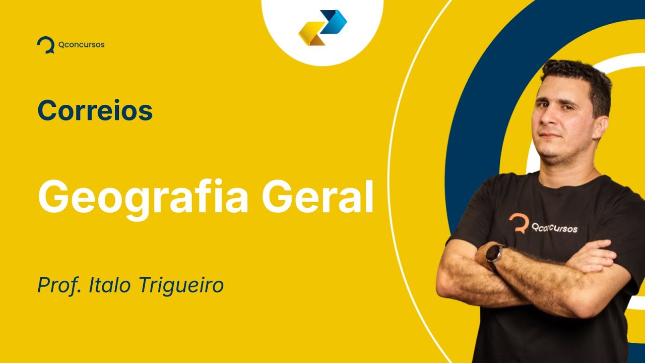 Concurso Correios - Aula de Geografia Geral: Cartografia - Projeções Cartográfica