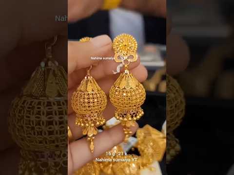 #shorts #goldearings#goldearingdesignes#earings#viraljhumka#earingsdesigne#braidalearing2023#reels