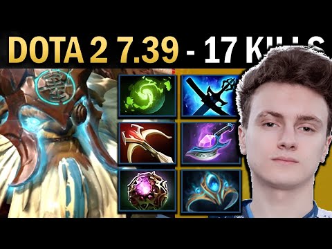 Earthshaker Gameplay Miracle with 17 Kills and Daedalus - Dota 7.39