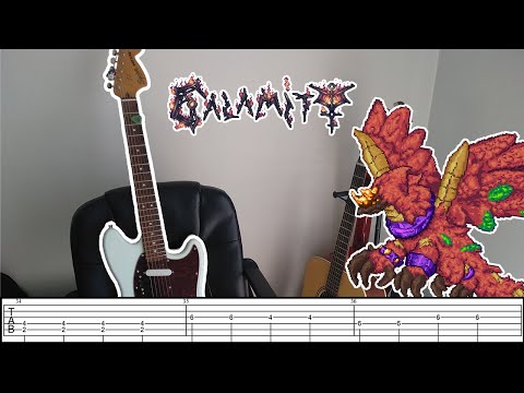 [TABS] Terraria Calamity Mod【Roar of The Jungle Dragon】Guitar Cover