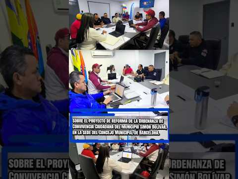 Concejales y directores municipales del municipio Simón Bolívar en Barcelona Anzoátegui Venezuela