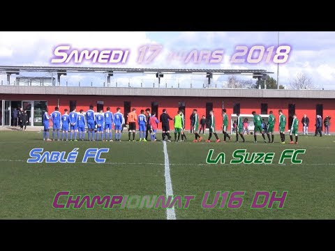 U16 La Suze   Sablé 17 03 2018